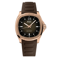 Orologio Mido Uomo MULTIFORT TV BIG DATE in Acciaio placcato oro rosa M049.526.37.291.00